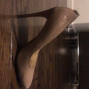 Calvin Klein 4” nude heels